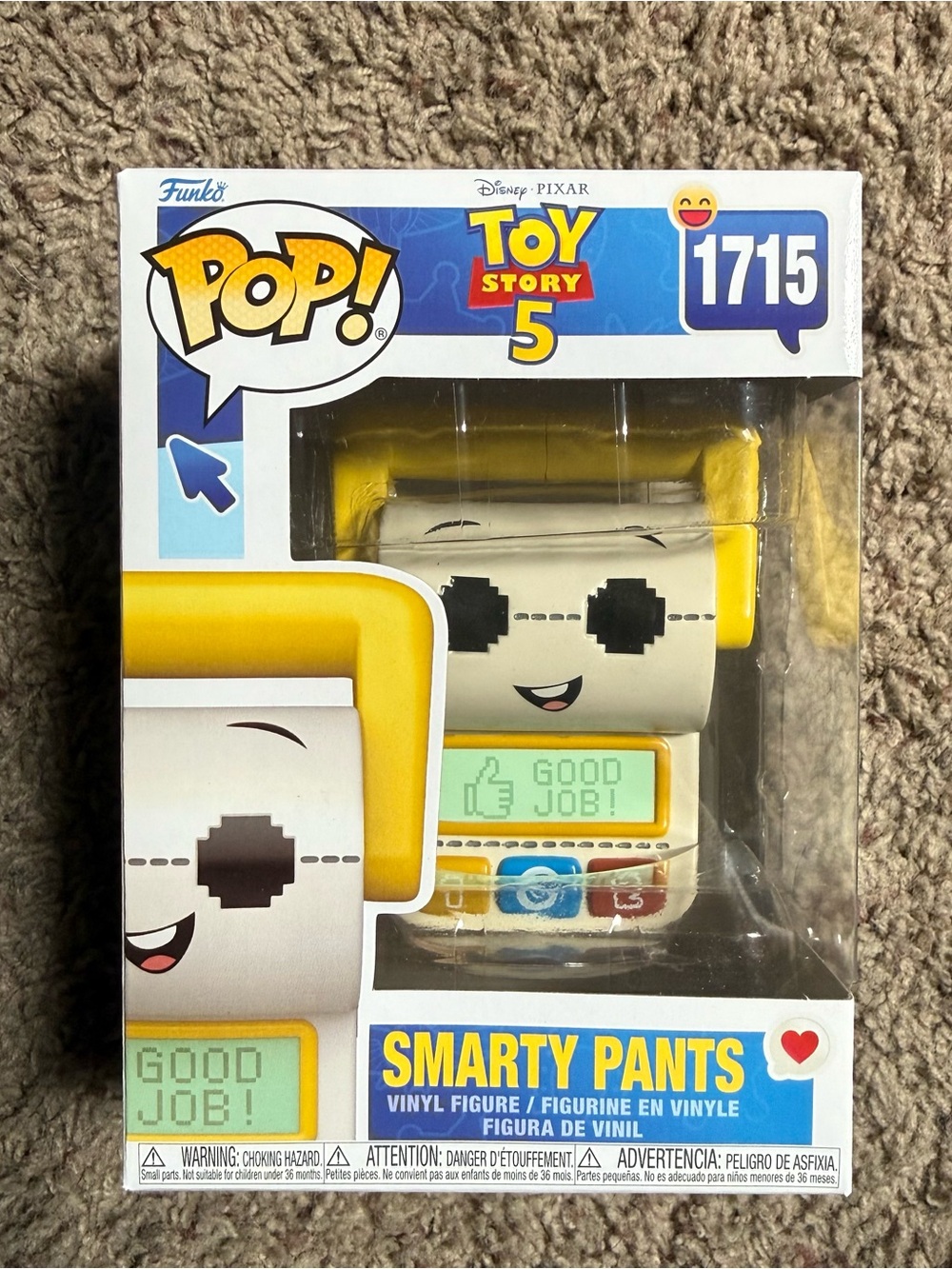 Funko POP! Smarty Pants Vinyl Figure - Yellow & White